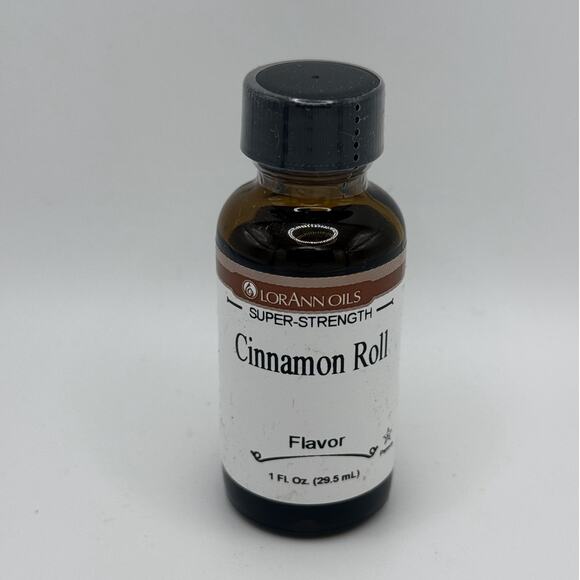 Food Grade Essence Extract Baking Lorann Oils Pure Cinnamon Roll Flavoring 1 Oz - Picture 2 of 4
